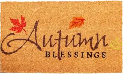 Autumn Blessings Doormat