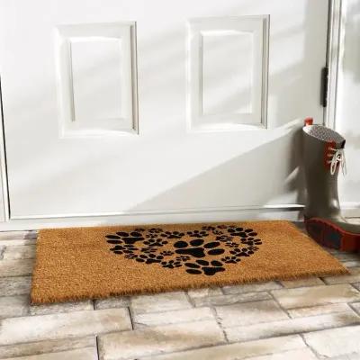 Heart Paws Doormat