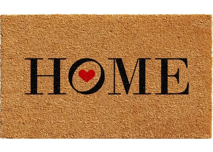 Heart Home Doormat