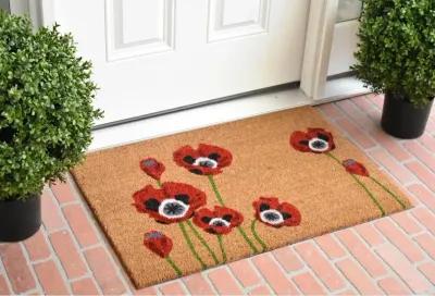 Red Poppies Doormat