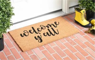 Welcome Y'all Doormat