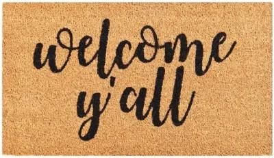 Welcome Y'all Doormat