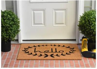 Calico Hello Doormat