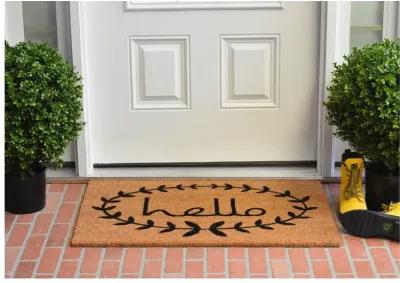 Calico Hello Doormat