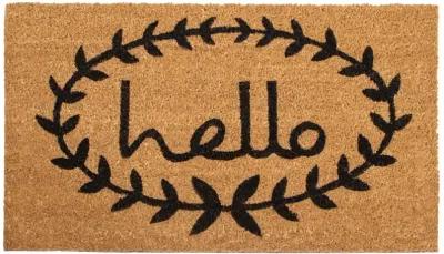 Calico Hello Doormat