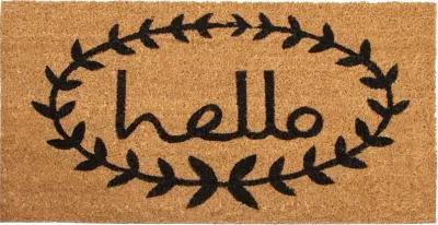 Calico Hello Doormat