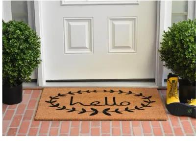 Calico Hello Doormat