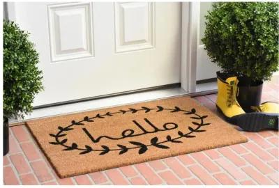 Calico Hello Doormat