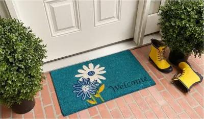 Daisy Welcome Doormat