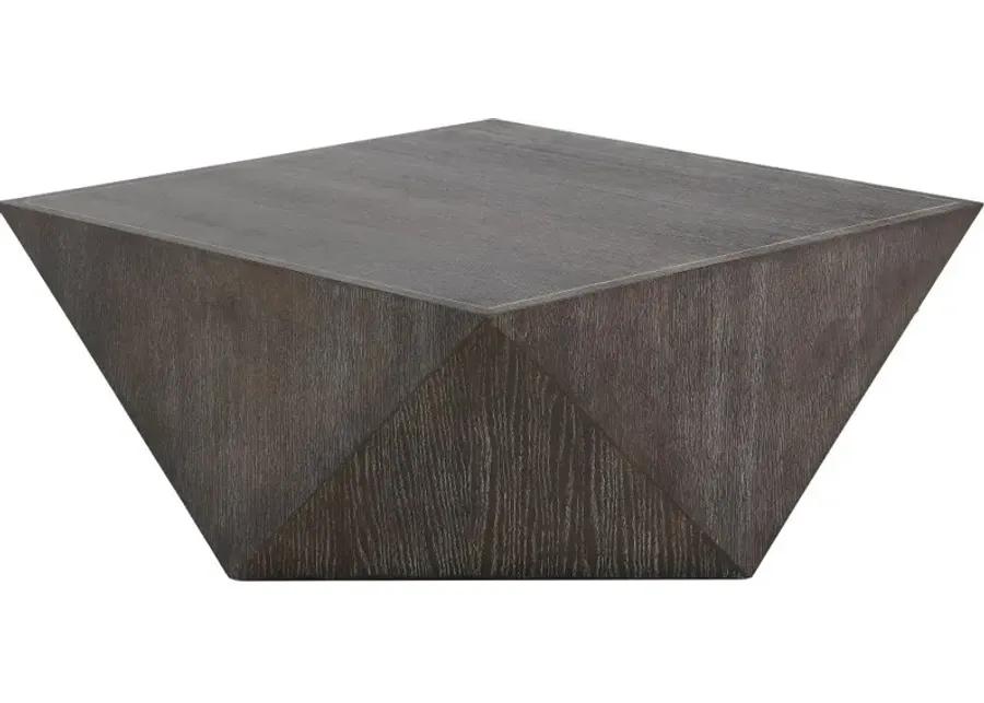 Gia Brushed Carbon Coffee Table