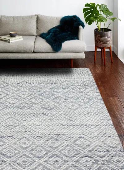 Verona 4 x 6 Naana Contemporary Blue Area Rug