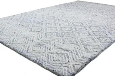 Verona 4 x 6 Naana Contemporary Blue Area Rug