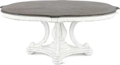 Magnolia Manor Antique White Round Dining Table