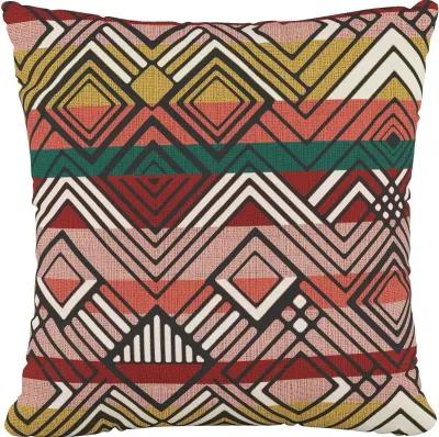 18" Mercado Weave Multicolored Pillow - Skyline Furniture