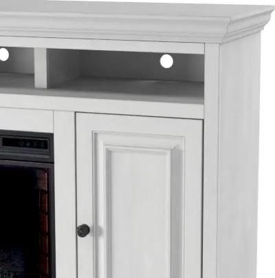 Largo White 67" Fireplace TV Stand