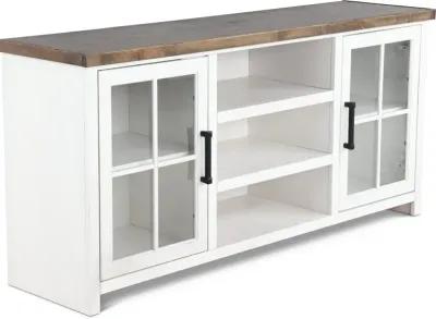 Hampton White 67" TV Stand