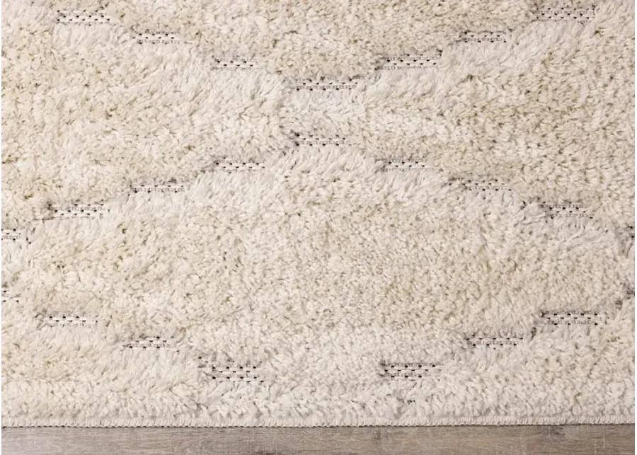 Novato 8 x 11 Chic Cream Shag Rug