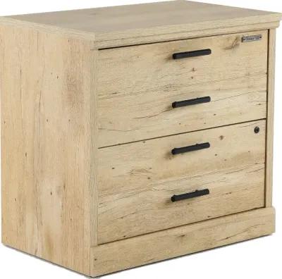 Aspen Post Prime Oak Lateral File Cabinet