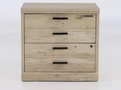 Aspen Post Prime Oak Lateral File Cabinet