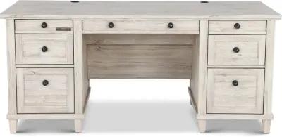 Hammond Chalk Oak Executive Desk