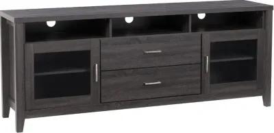 Hollywood Contemporary 70" Dark Grey TV Cabinet with Drawers