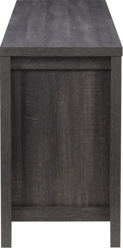 Hollywood Contemporary 70" Dark Grey TV Cabinet with Drawers