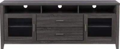 Hollywood Contemporary 70" Dark Grey TV Cabinet with Drawers