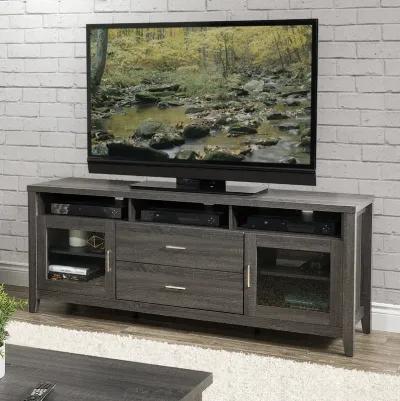 Hollywood Contemporary 70" Dark Grey TV Cabinet with Drawers