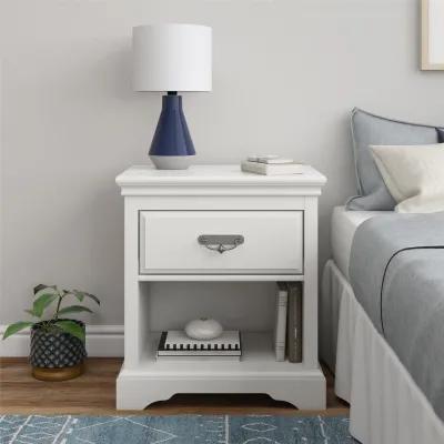 Bristol Traditional White Nightstand