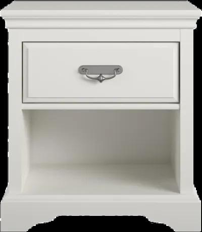 Bristol Traditional White Nightstand