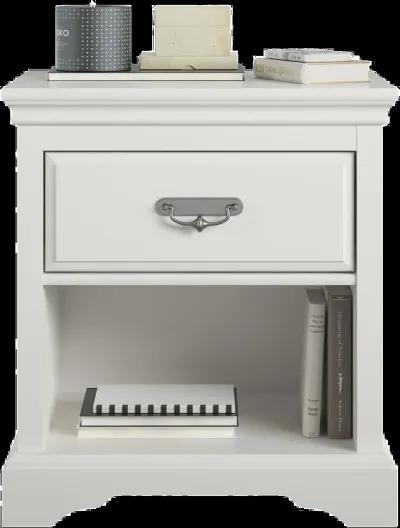 Bristol Traditional White Nightstand