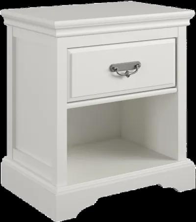 Bristol Traditional White Nightstand