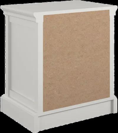 Bristol Traditional White Nightstand