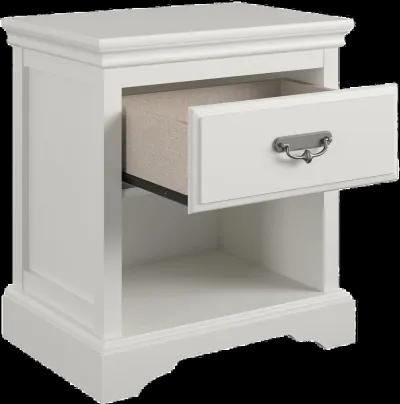 Bristol Traditional White Nightstand