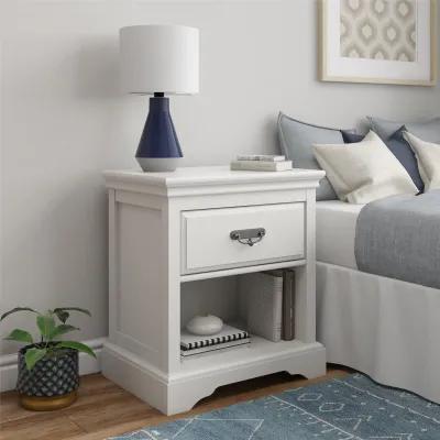 Bristol Traditional White Nightstand