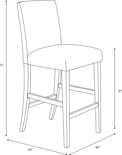 Modern Glaze Landscape Bar Stool - Skyline Furniture