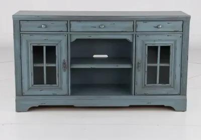 Mountain Breeze Blue 64" TV Stand