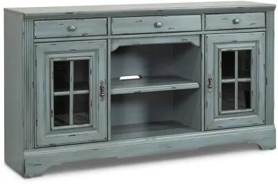 Mountain Breeze Blue 64" TV Stand