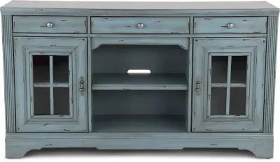 Mountain Breeze Blue 64" TV Stand