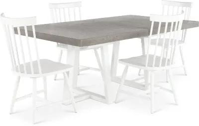 Palmetto Heights White Dining Chair