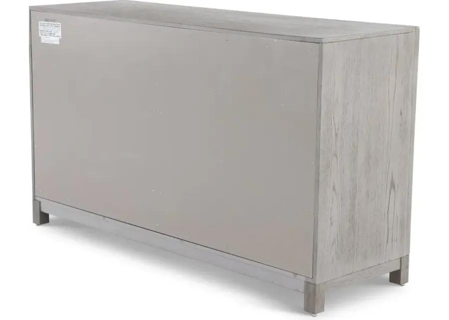 Palmetto Heights White and Gray Server