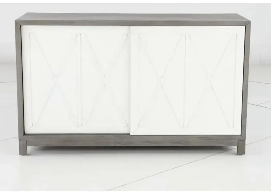 Palmetto Heights White and Gray Server