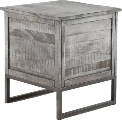 Mita Natural Mango End Table