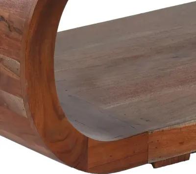 Ellipse Brown Coffee Table