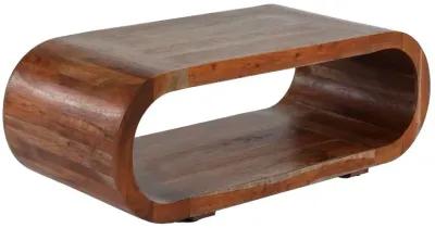 Ellipse Brown Coffee Table