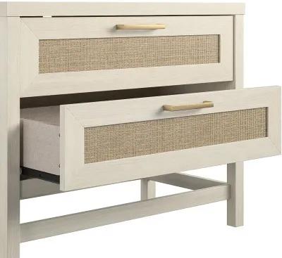 Lennon Ivory Oak Two Drawer Nightstand