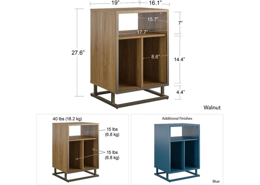 Camden Brown Turntable Stand