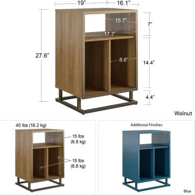 Camden Blue Turntable Stand