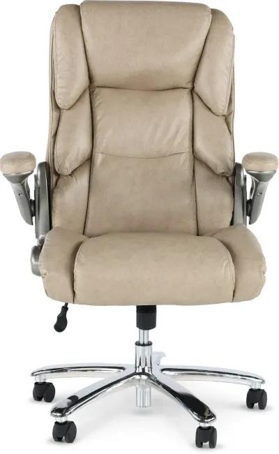 Warren Heavy Duty Beige Desk Chair