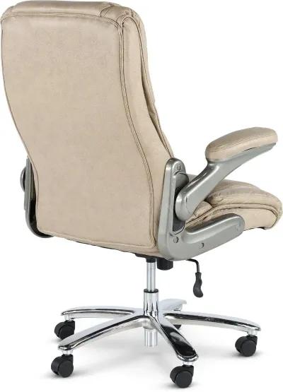 Warren Heavy Duty Beige Desk Chair